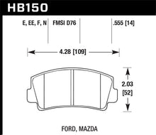 Cargar imagen en el visor de la galería, Hawk HP+ Street Brake Pads