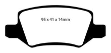 Cargar imagen en el visor de la galería, EBC 08-09 Mercedes-Benz B200 2.0 Pastillas de freno traseras Greenstuff