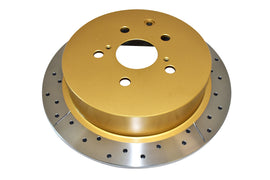DBA 10-15 Lexus RX350 Rotor trasero perforado y ranurado Street Series