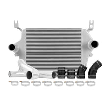 Cargar imagen en el visor de la galería, Mishimoto 03-07 Ford 6.0L Powerstroke Intercooler Kit con tubos (Plata)