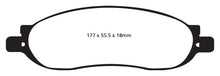 Cargar imagen en el visor de la galería, EBC 05-07 Ford F250 (inc Super Duty) 5.4 (2WD) Yellowstuff Rear Brake Pads