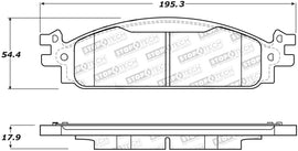 StopTech Street Brake Pads - Front