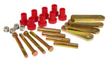 Prothane 63-74 Chrysler A Body HD Bujes de grillete - Rojo