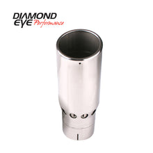 Cargar imagen en el visor de la galería, Punta de ojo de diamante de 4 pulgadas-5 pulgadas x 16 pulgadas con ventilación/intercooler, ángulo enrollado, ranurado, acero inoxidable pulido, corte en ángulo de 15 grados