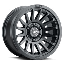 Cargar imagen en el visor de la galería, ICON Recon SLX 18x9 5x5.5 BP 0mm Offset 5in BS 77.9mm Hub Bore Satin Black Wheel
