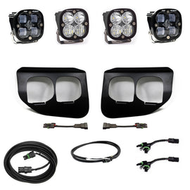 Baja Designs Ford Super Duty (20-On) Luces antiniebla Dual FPK SAE/Pro DC Baja Designs con Upfitter