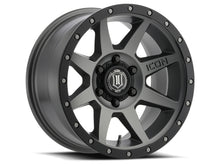 Cargar imagen en el visor de la galería, ICON Rebound 17x8.5 6x135 6mm Offset 5in BS 87.1mm Rueda de titanio de diámetro