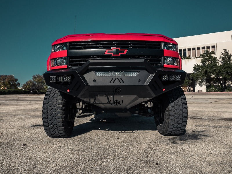Road Armor 15-19 Chevy 2500 SPARTAN Parachoques delantero - Tex Blk