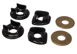 Energy Suspensión 88-91 Honda Civic Inserciones de montaje de motor negro (transmisión manual) (2 posiciones de torsión