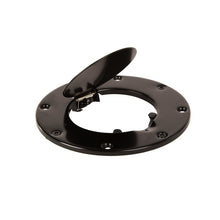 Cargar imagen en el visor de la galería, Rugged Ridge 97-06 Jeep Wrangler TJ Black Non-Locking Gas Cap Door