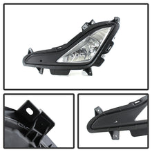 Cargar imagen en el visor de la galería, Spyder Hyundai Elantra 2014+ OEM Style Fog Lights W/Switch Clear FL-HYE2014-C