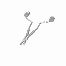 Cargar imagen en el visor de la galería, MagnaFlow 10-12 Cadillac CTS V6 3.0L (Exc AWD) Dual Split Rear Exit Stainless Cat Back Perf Exhaust