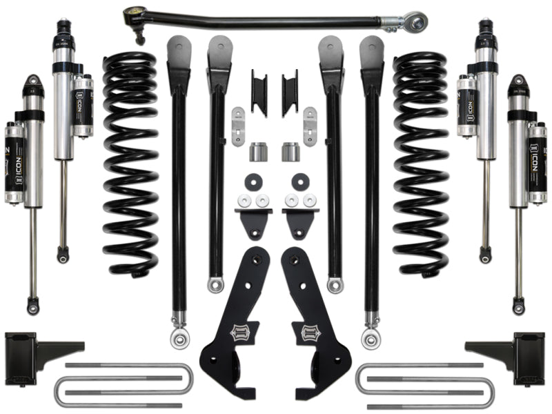 ICON 2017+ Ford F-250/F-350 Sistema de suspensión Etapa 4 de 4.5 pulgadas