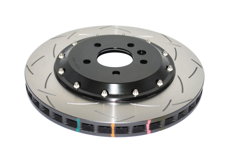 DBA 09-15 Lotus Evora F Rotor delantero ranurado serie 5000 de 2 piezas ensamblado con sombrero negro