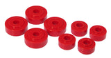 Prothane 86-95 Ford Taurus Bujes de brazo de puntal trasero - Rojo