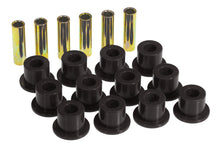 Cargar imagen en el visor de la galería, Prothane 72-81 International Scout II Spring &amp; Shackle Bushings - Black