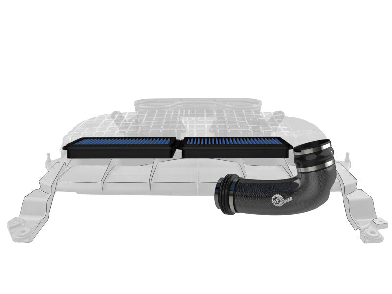 Sistema de inducción aFe Super Stock Carbon Fiber Pro 5R 2021 RAM 1500 TRX V8-6.2L SC
