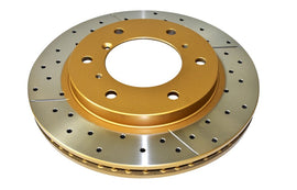 DBA 15-18 Subaru Legacy 2.5i Rotor delantero perforado y ranurado Street Series