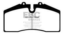Cargar imagen en el visor de la galería, EBC 05+ Ford Saleen Mustang Pinzas delanteras Brembo Pastillas de freno delanteras Bluestuff