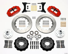 Cargar imagen en el visor de la galería, Wilwood Narrow Superlite 6R Front Hub Kit 14.00in Red 79-87 GM G Body