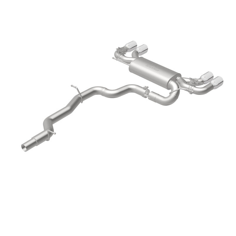MagnaFlow Sys C/B 2015-2017 Volkswagen Golf R 3 pulgadas SS pulidas Quad Tip salida trasera dividida