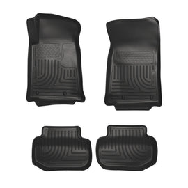 Husky Liners 10-12 Chevrolet Camaro WeatherBeater Combo revestimientos de piso negros