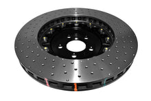 Cargar imagen en el visor de la galería, DBA 07-11 Audi S6 Front 5000 Series Rotor perforado en cruz con sombrero negro