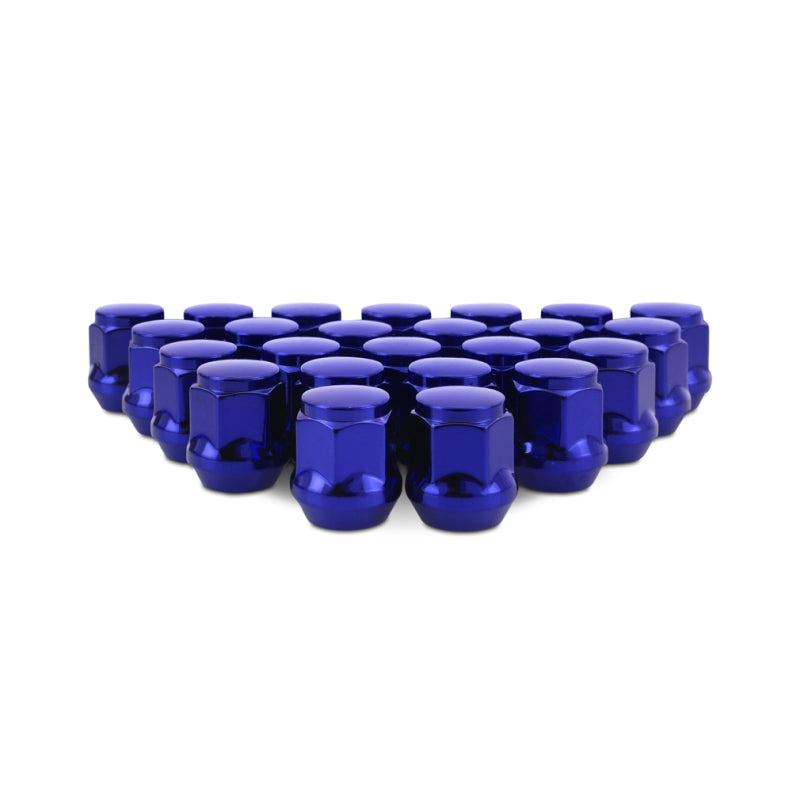 Mishimoto Tuercas Bellota de Acero M12 x 1,5 - Juego de 24 Piezas - Azul