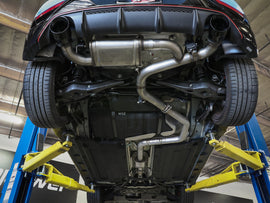aFe Hyundai Veloster N 21-22 L4-2.0L (t) Sistema de escape Takeda con eje trasero - Puntas pulidas