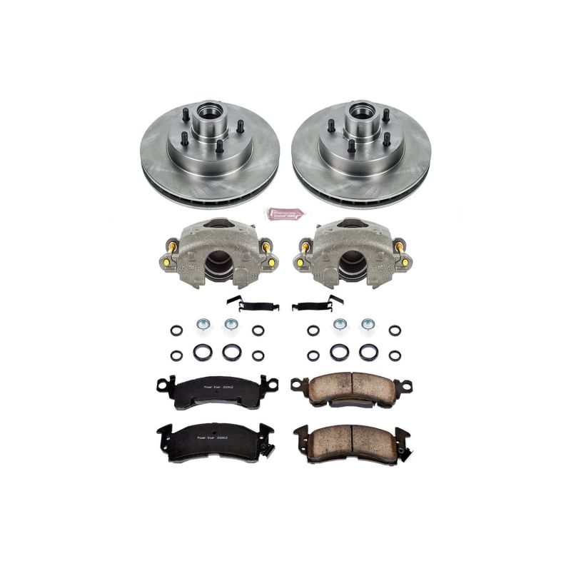 Power Stop 71-73 Buick Centurion Front Autospecialty Brake Kit w/Calipers