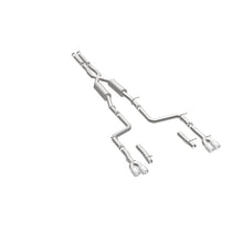 Cargar imagen en el visor de la galería, MagnaFlow Cat-Back, SS, 2.5 pulgadas, cuádruple trasero dividido con punta de 3.5 pulgadas 2015 Dodge Challenger 3.6L V6