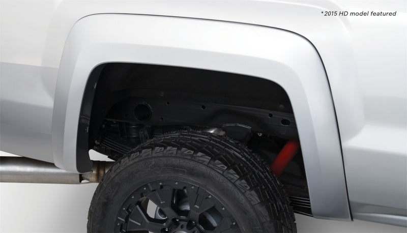 Bushwacker 14-18 GMC Sierra 1500 Extend-A-Fender Style Flares 2 piezas 69.3/78.8/97.8 pulgadas - Negro