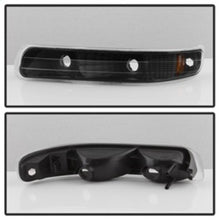 Cargar imagen en el visor de la galería, xTune Chevy Silverado 1500/2500 99-02 Bumper Projector Headlights - LED - Black PRO-JH-CSIL99-SET-BK