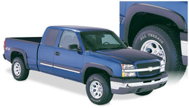 Bushwacker 07-07 Chevy Silverado 1500 Classic Fleetside OE estilo bengalas 4 piezas - negro