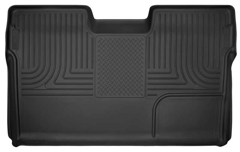 Husky Liners 09-14 Ford F-150 SuperCrew Cab X-Act Contour Revestimiento de piso para asiento de segunda fila - Negro