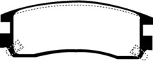 Cargar imagen en el visor de la galería, EBC 94-95 Buick Regal 3.1 Redstuff Rear Brake Pads