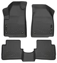 Cargar imagen en el visor de la galería, Husky Liners 2013 Dodge Dart WeatherBeater Black Front &amp; 2nd Seat Floor Liners