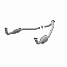 Cargar imagen en el visor de la galería, MagnaFlow Conv DF 97 Land Rover Defender 90 4.0L Y-Pipe Assy / 96-99 Discovery 4.0L Y-Pipe Assy