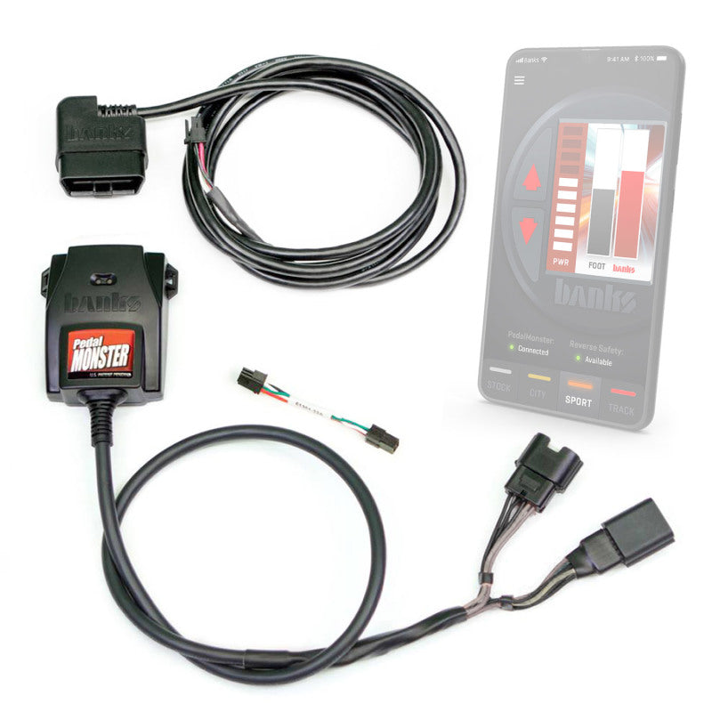 Banks Power 2006-2007 CHEVY/GMC 2500 Pedal Monster Kit (independiente) -Molex MX64-6 Way-Use con teléfono