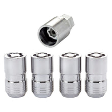 Cargar imagen en el visor de la galería, McGard Wheel Lock Nut Set - 4pk. (Cone Seat) M14X1.5 / 21mm &amp; 22mm Dual Hex / 1.639in. L - Chrome