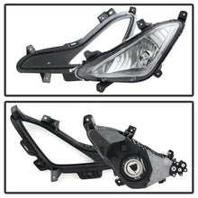 Cargar imagen en el visor de la galería, Spyder Hyundai Elantra 2014+ OEM Style Fog Lights W/Switch Clear FL-HYE2014-C