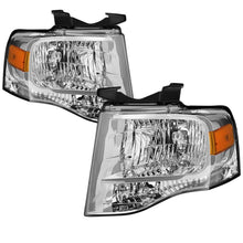 Cargar imagen en el visor de la galería, xTune 07-14 Ford Expedition OEM Style Headlights -Chrome (HD-JH-FE07-AM-C)