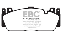 Cargar imagen en el visor de la galería, Pastillas de freno delanteras Redstuff EBC 12+ BMW M5 4.4 Twin Turbo (F10)