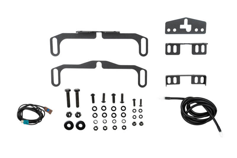 Soporte de reubicación de cámara frontal DV8 Offroad 21-23 Ford Bronco