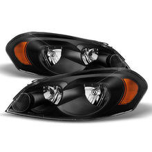 Load image into Gallery viewer, Xtune Chevy Impala 06-13 Monte Carlo 06-07 Crystal Headlights Black HD-JH-CIM06-AM-BK