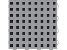 Cargar imagen en el visor de la galería, WeatherTech TechFloor - 3in X 12in Tiles(Right Loop) - Grey/Black **Order in Qtys of 10