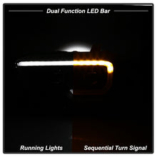 Cargar imagen en el visor de la galería, xTune 16-18 Toyota Tacoma SR/SR5 DRL Proj Headlights w/Turn Signal - Blk Smk (PRO-JH-TTA16-SR-BSM)