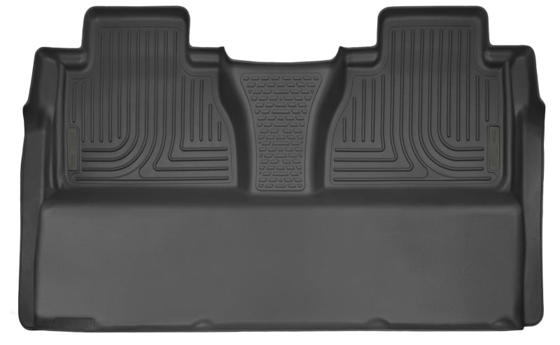 Husky Liners 14-16 Toyota Tundra CrewMax Cab Pickup X-Act Contour Negro Revestimiento de piso para segundo asiento