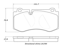 StopTech Street Touring Brake Pads