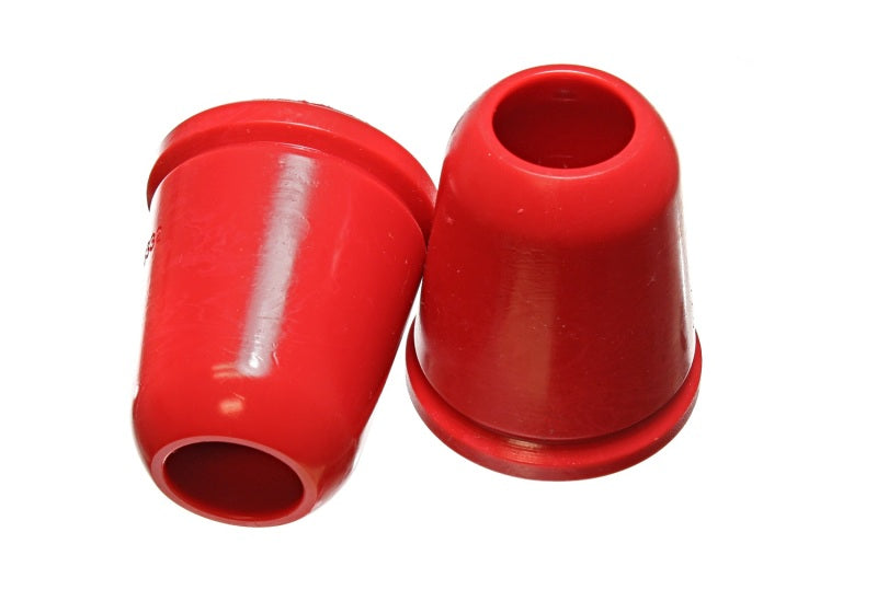 Juego de topes de parachoques traseros Energy Suspension - Rojo